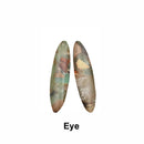 Green Aqua Terra Jasper Teardrop/Rectangle/Eye/Leaf Shape Pendant Earrings Sold Per Pair