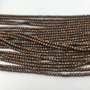 gray copper silver gold hematite matte hexagon beads