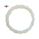 opalite double drill bracelet