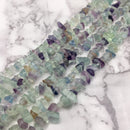 fluorite irregular nugget Chips beads