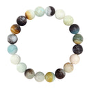 amazonite bracelet matte round