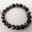 gray opal bracelet smooth round