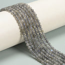 Natural Translucent Labradorite Smooth Round Beads Size 4mm 15.5" Strand