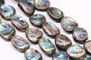 abalone irregular rectangle shape beads