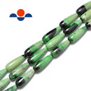hydrogrossular garnet smooth teardrop loose beads