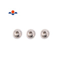 304 Stainless Steel 2.0mm Hole Round Discs Spacers Beads 3x6mm 50 Pieces Per Bag