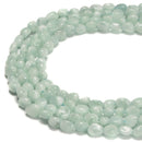 Green Moonstone Pebble Nugget Beads Size 6-8mm 8-10mm 15.5'' Strand