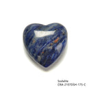 Green Aventurine/Lapis Lazuli/Sodalite/Amethyst Heart Size 40mm Sold by Piece