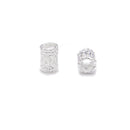 925 Sterling Silver Cylinder Beads Size 3.6x5mm 16pcs per Bag