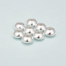 925 Sterling Silver Bicone Shape Beads Size 1.5x3mm-6x10mm Sold by Bag