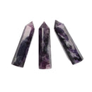 Green / Purple Fluorite Tower Point Size 90mm-110mm