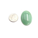 green aventurine oval cabochon