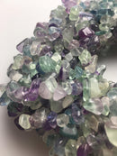 fluorite irregular nugget Chips beads