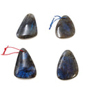 natural labradorite pendant irregular shape