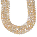 Natural MOP Mother of Pearl Shell Coin Shape Beads Size 8mm 15.5'' Strand