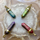 sea sediment jasper pendulum pendant healing point colors