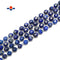 Lapis Lazuli Prism Cut Double Point Faceted Beads Size 8x9mm 15.5'' Strand