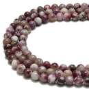 Natural Eudialyte Smooth Round Beads Size 6mm 8mm 10mm 15.5" Strand