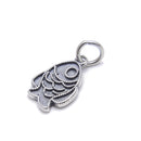 925 Sterling Silver Anti-Silver Clownfish Pendant Charm 9.5x14.5mm 4Pcs Per Bag