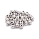 304 Stainless Steel Small/Large Hole Ball Beads Spacer 3mm 4mm 5mm Sold per Bag