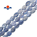 Natural Blue Kyanite Oval Shape Beads Size 18x25mm 15.5'' Strand