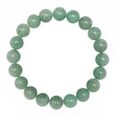 green aventurine bracelet smooth round
