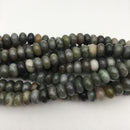 large hole chinese jade smooth rondelle beads