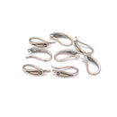 925 Sterling Silver Earring Hooks Size 7x14mm,7pcs per Bag Sold by Bag
