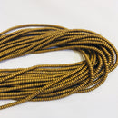 gold copper silver gray hematite matte rondelle beads