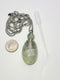 Green Fluorite Nugget Shape Perfume / Oil Bottle Necklace Size Approx 20x40mm