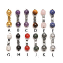 Gemstone Crystal ADHD Stress Finger Sensory Fidget Stim Toy 35mm Sold Per Piece