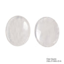 Natural Gemstone Crystal Healing Thumb Worry Stones Size 35x45mm Sold by Piece