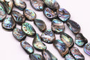 abalone irregular rectangle shape beads