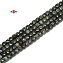 Natural Kambaba Jasper Faceted Cube Beads Size 4-5mm 15.5'' Strand