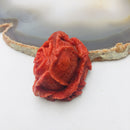 hand carved natural sponge coral flower