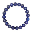 lapis lazuli bracelet smooth round