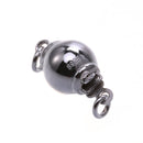 sterling silver ball shape clasp