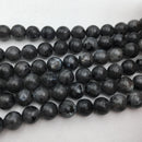 larvikite labradorite smooth round beads