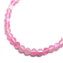 frosted mystic aura gray white blue yellow pink purple beads