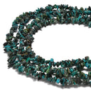 Natural Turquoise Chips Beads Size 5-8mm 34'' Strand