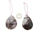 Eudialyte Pendant Smooth Teardrop Shape Small Medium Large Sold Per Piece