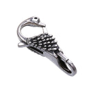thaisterling silver swan double side clasp
