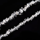 Natural Clear Quartz Chips Beads Size 5-6mm 7-8mm 15.5'' Strand