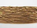 gold copper gray blue color hematite tube beads