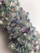 fluorite irregular nugget Chips beads