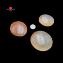 Orange Selenite Polished Crystal Palm Oval Stone Approx 2.5" Inches
