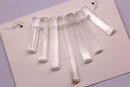 natural selenite graduated slice Sticks Points beads