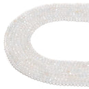 Natural Topaz Faceted Round Beads Size 2mm 3mm 4mm 15.5'' Strand