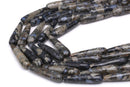 natural gray opal faceted teardrop beads
