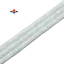Light Blue Chatoyant Celestite Heishi Rondelle Discs Beads 4x6mm 4x8mm 5x10mm 15.5''Strand